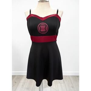 Torrid Plus Size 4 Marvel Comics Black Widow Cosplay Costume Dress Her Universe